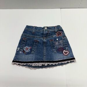 Ecko Y2K Toddler Denim Skirt Skort